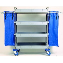 Carros de transporte de lencería Mod. 10 Inox