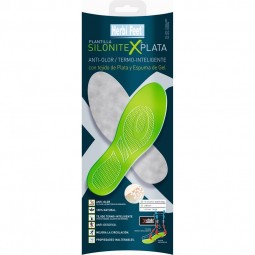 Plantilla silonitex plata
