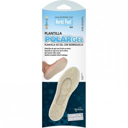 Plantilla polargel de gel con borreguillo HERBI FEET