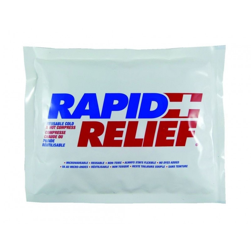 Compresa de frío/calor instantáneo Rapid Relief Reutilizable Compresa de frío/calor instantáneo Rapid Relief Reutilizable