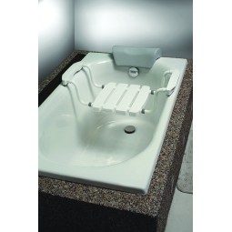 Asiento de aluminio para bañera