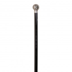 Bastón puño bola golf níquel