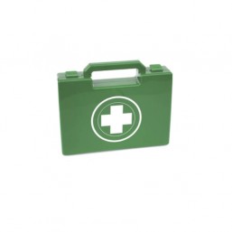 Botiquín verde vacío