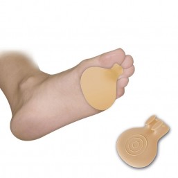 Almohadilla Metatarsal Silicona con 2 Separadores Interdigitales