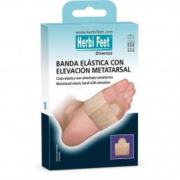 Banda Elástica con elevación metatarsal prolongada HERBI FEET