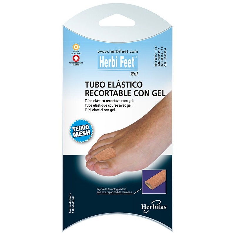 Tubo Elástico Recortable con Gel  Herbi feet