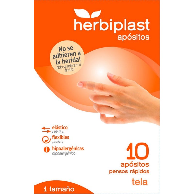 Apósitos tela para heridas (10 unds)