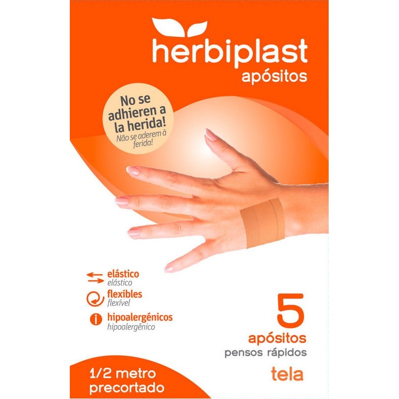 Apósitos tela para heridas (5 unds)