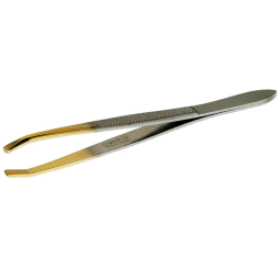 Pinza de depilar Punta dorada