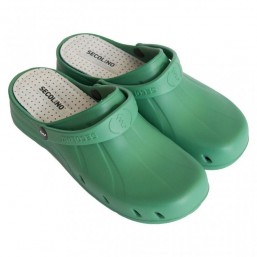 Zueco sanitario verde secolino antihumedad