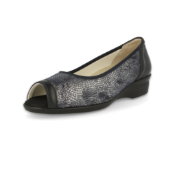 Sandalia Elvira azul marino D`Torres