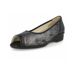 Sandalia Elvira azul marino D`Torres