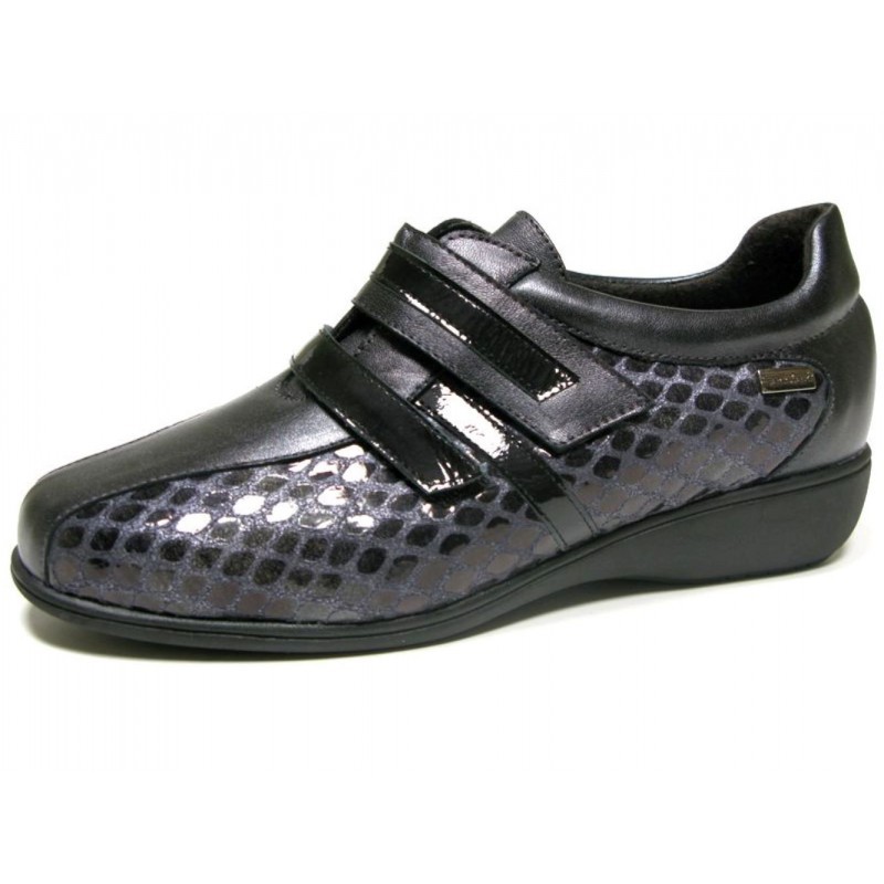 Zapato doble velcro negro Dr. Cutillas 53218