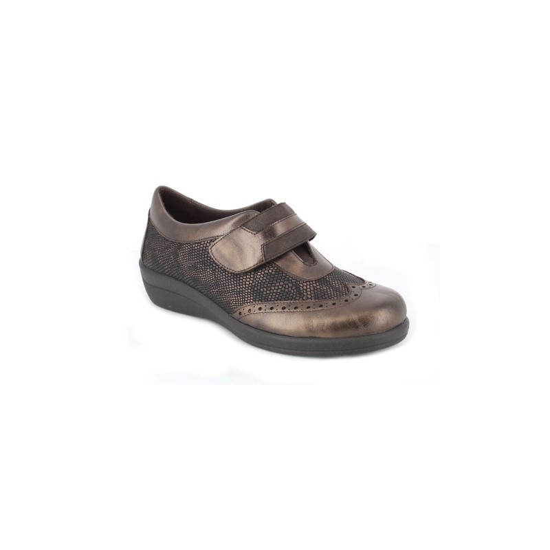 Zapato velcro marrón Dr. Cutillas 43406