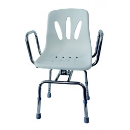 Silla de ducha giratoria