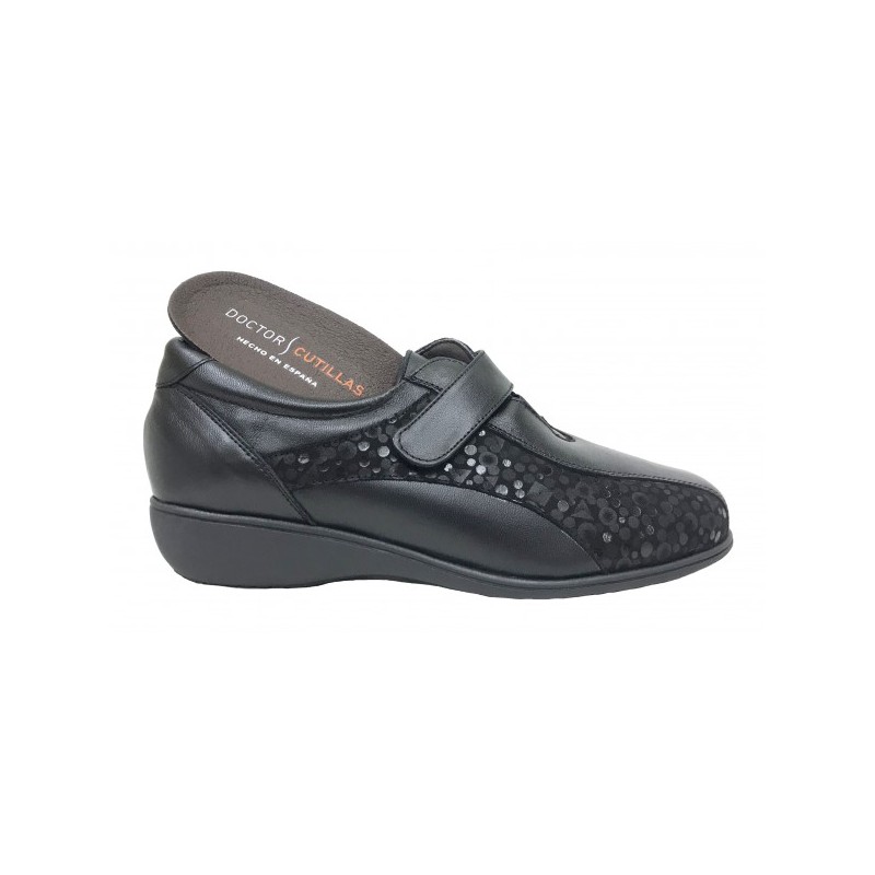 Zapato deportivo negro - Dr. Cutillas