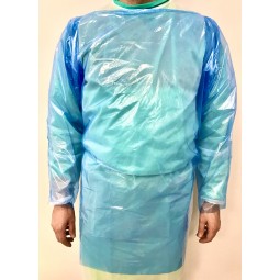 Bata plástica azul...