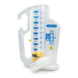 Espirómetro incentivador  portátil para adulto y niño Coach 2