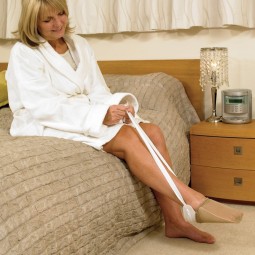 ayuda para poner calcetines y medias