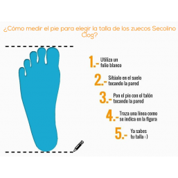 Tallaje zueco Secolino