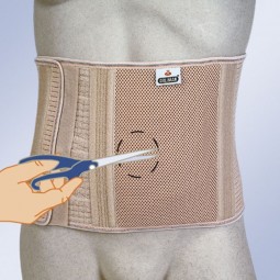 Faja abdominal para ostomizados sin orificio