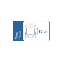 Faja sacrolumbar semirrígida alta ORLIMAN