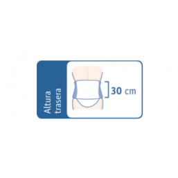 Faja sacrolumbar semirrígida alta ORLIMAN