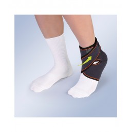 Tobillera con sistema de estabilización cruzado