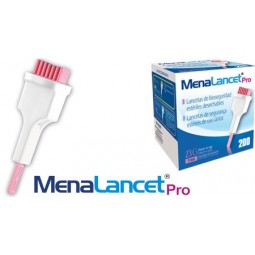 Lancetas de seguridad MenaLancet Pro 23 G