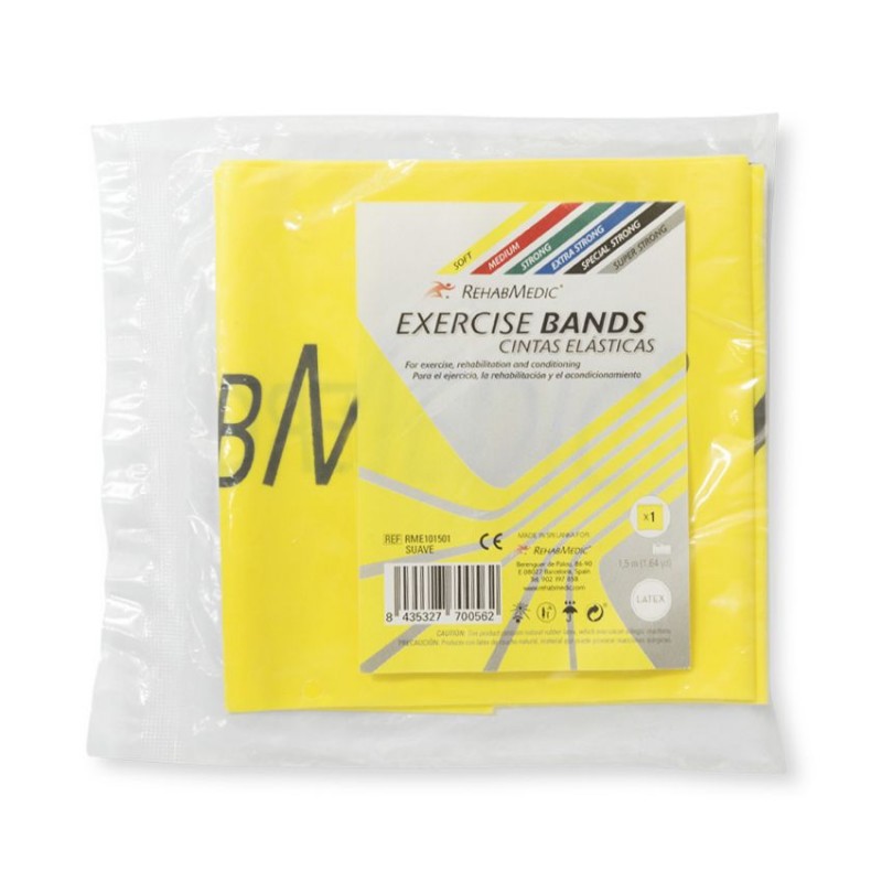 Cintas elásticas Rehabmedic Exercisers bands 1,5 m