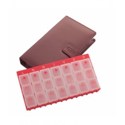 Pastillero semanal Rojo