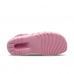 Suela zueco laboral flotante rosa