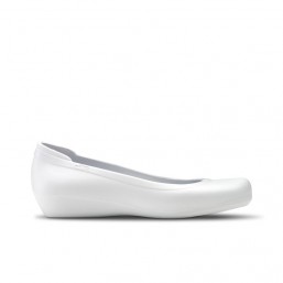 Lateral manoletina blanca