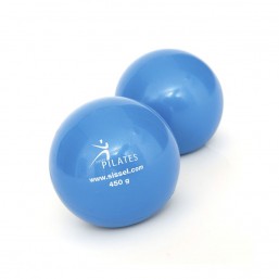SET 2 PELOTAS PILATES TONING BALL SISSEL 450 gr