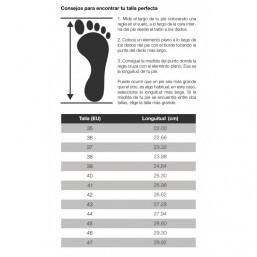 Tallas Feliz Caminar