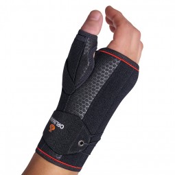 Muñequera semirrígida con férulas palmar-dorsal-pulgar Fast Lacing