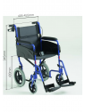 Silla de ruedas Invacare Alu Lite medidas