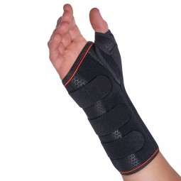 Muñequera semirrígida con férula palmar-pulgar Larga