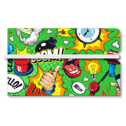 Funda mascarillas comic