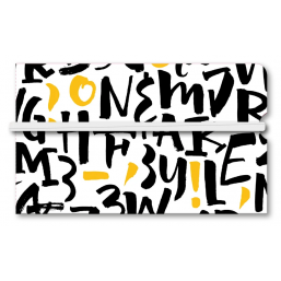 Funda mascarillas letras