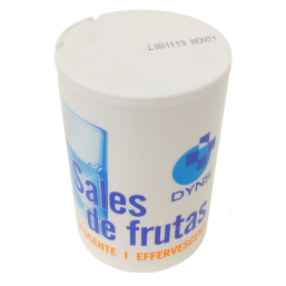 Sales de frutas gasificante y limón aereo