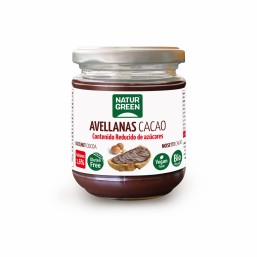 crema de cacao y avellana ecologica