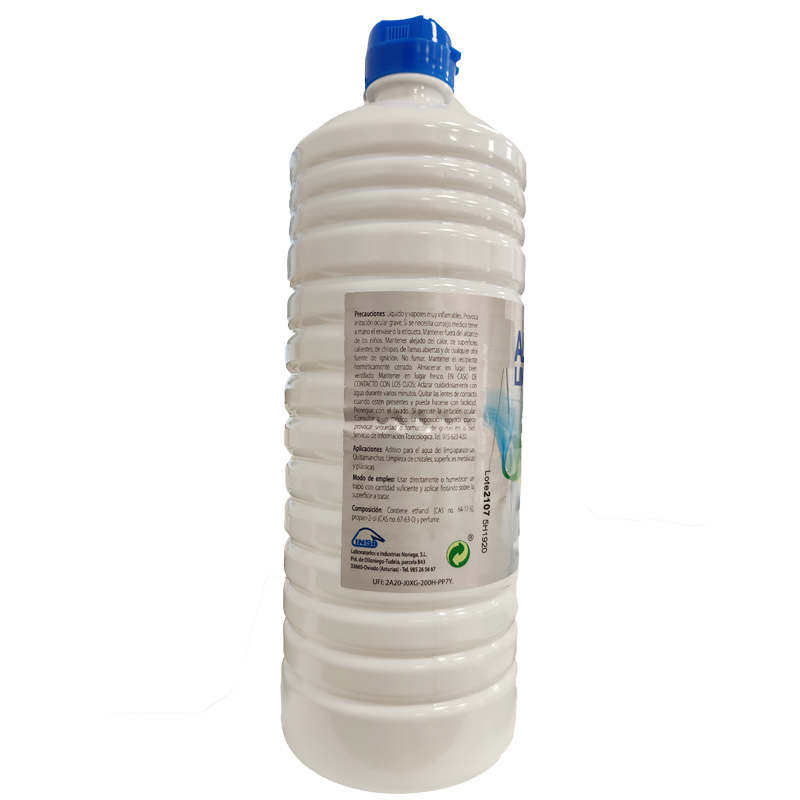 ALCOHOL DE LIMPIEZA 70º 1000 ML TRASERO