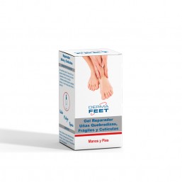 Derma Feet Gel Reparador: Uñas Quebradizas, Frágiles Y Cutículas. Herbitas