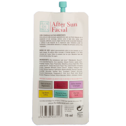 After sun facial - Flor de Ibiza dorso