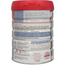 Leche infantil de cabra BIO CAPREA 3 Crecimiento BabyBio 800g reverso