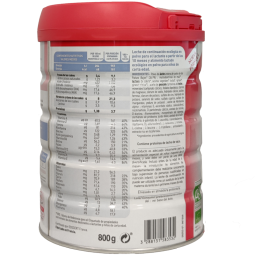 Leche infantil de cabra BIO CAPREA 3 Crecimiento BabyBio 800g reverso