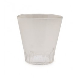 Vaso de policarbonato transparente de 33cl